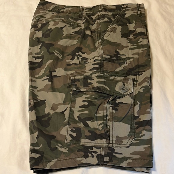 Iron Flex Shorts Camouflage Cargo Shorts For Men Green Black Inseam Comfy Shorts 20 Poshmark